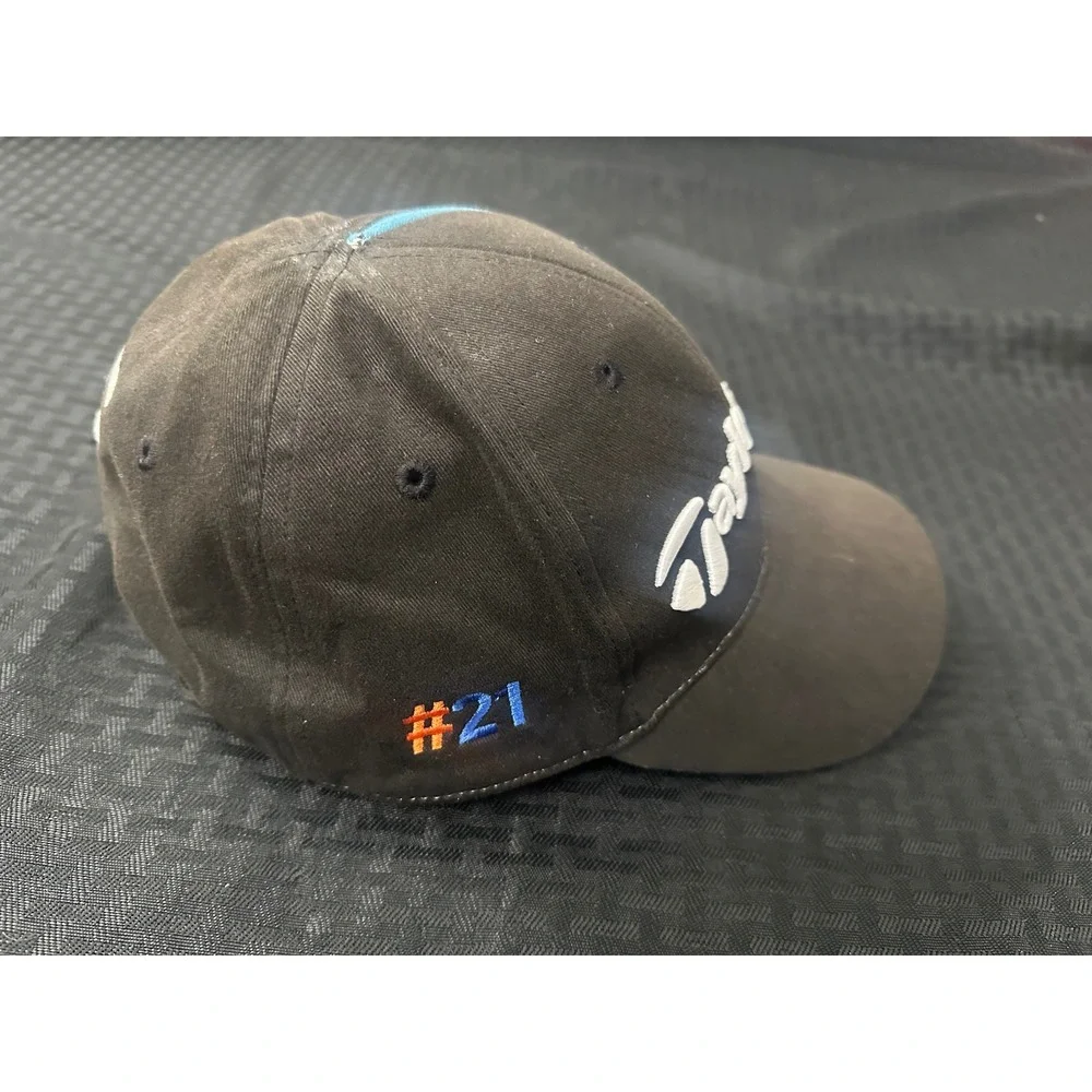 TaylorMade Jax Jaguars Signed Hat Fred Taylor Autograph #28 #21 Y2K NFL Golf Cap